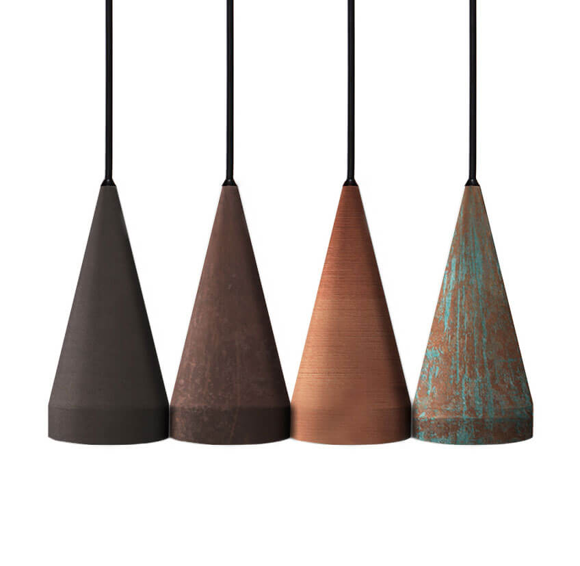 revolumen conico collezione metallo